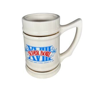Superbowl‎ XVIII Mug Stein 1984